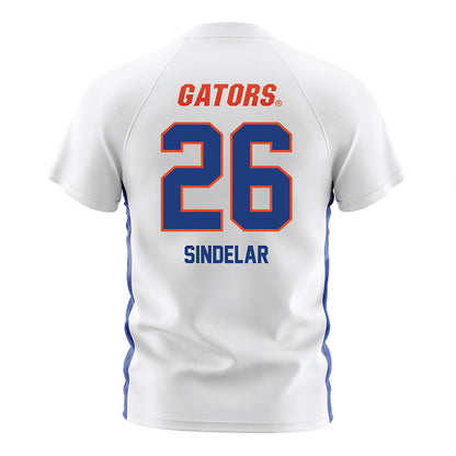 Florida - NCAA Women's Soccer : Sophia Sindelar - White Soccer Jersey-1