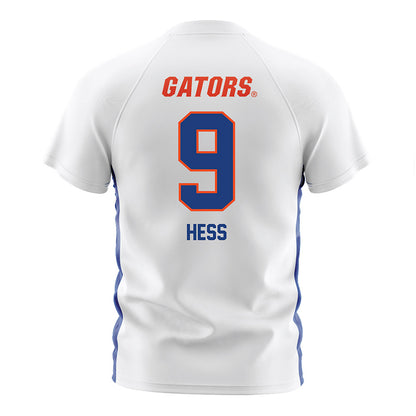 Florida - NCAA Women's Soccer : Addison Hess - White Soccer Jersey-1