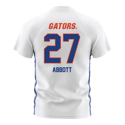 Florida - NCAA Women's Soccer : Norah Abbott - White Soccer Jersey