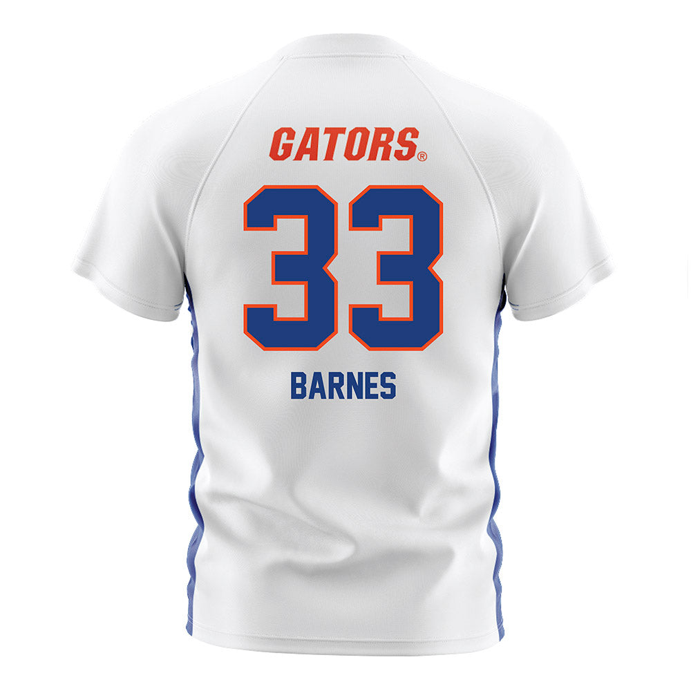 Florida - NCAA Women's Soccer : Skye Barnes - White Soccer Jersey