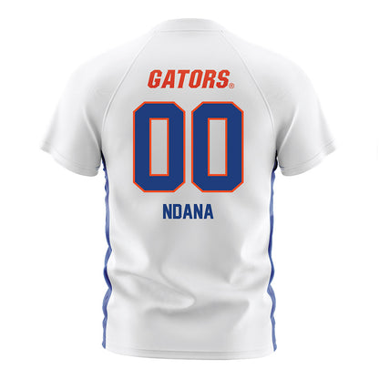 Florida - NCAA Women's Soccer : Conamora Ndana - White Soccer Jersey-1