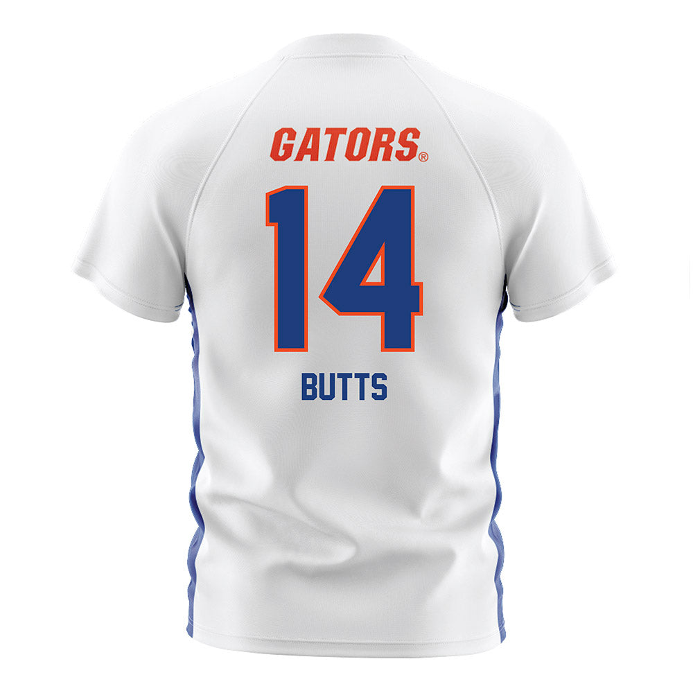 Florida - NCAA Women's Soccer : Njeri Butts - White Soccer Jersey