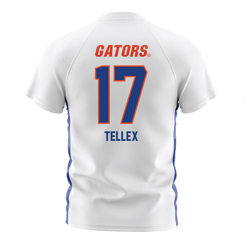 Florida - NCAA Women's Soccer : Delaney Tellex - White Soccer Jersey