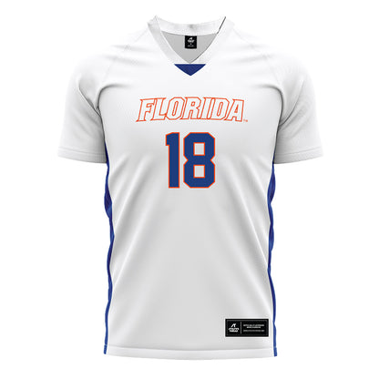 Florida - NCAA Women's Soccer : Ava Paolini - White Soccer Jersey-0