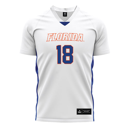 Florida - NCAA Women's Soccer : Ava Paolini - White Soccer Jersey-0
