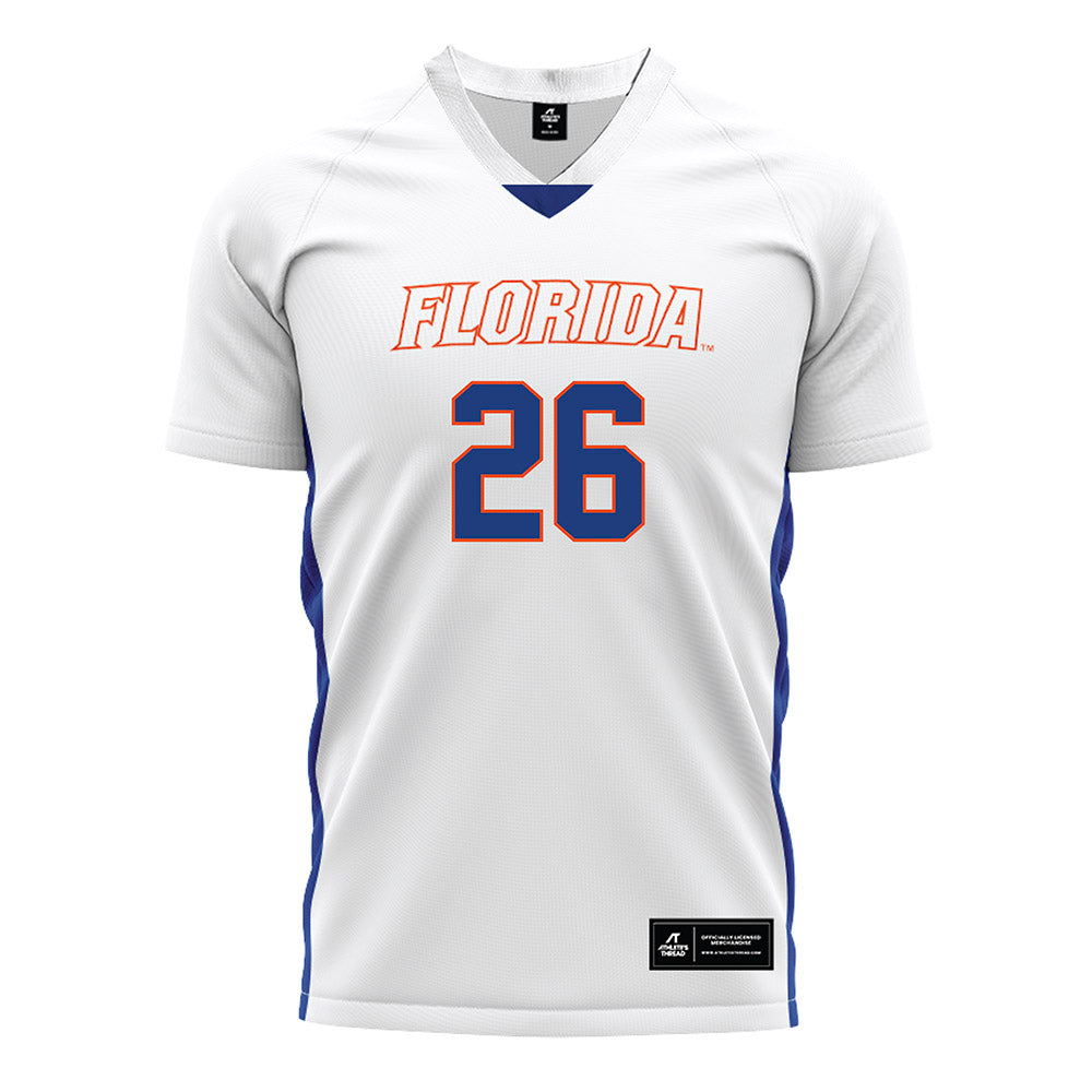 Florida - NCAA Women's Soccer : Sophia Sindelar - White Soccer Jersey-0