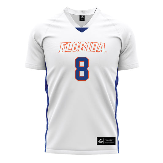 Florida - NCAA Women's Soccer : Charlotte McClure - White Soccer Jersey-0