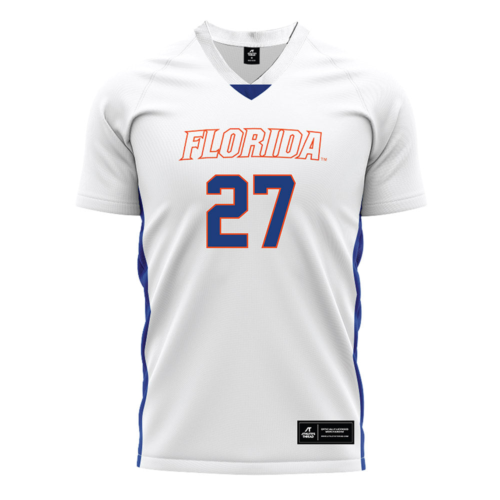Florida - NCAA Women's Soccer : Norah Abbott - White Soccer Jersey