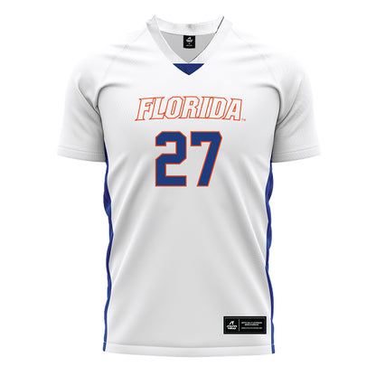 Florida - NCAA Women's Soccer : Norah Abbott - White Soccer Jersey