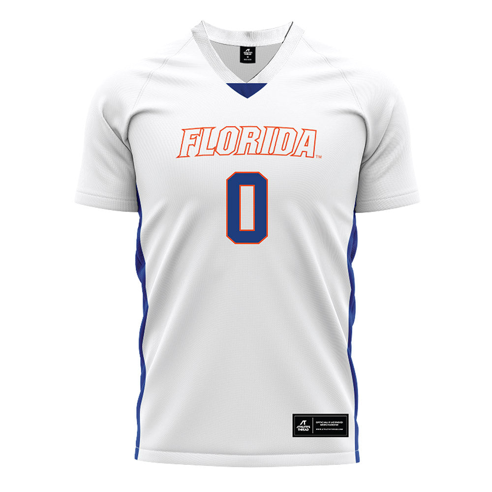 Florida - NCAA Women's Soccer : Paloma Peña - White Soccer Jersey-0
