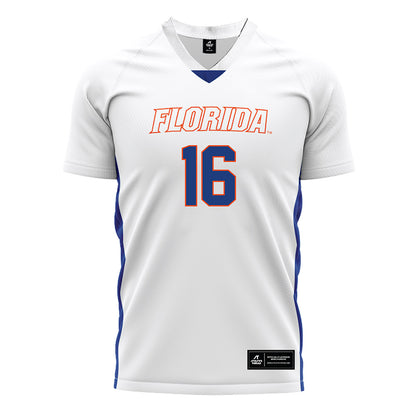 Florida - NCAA Women's Soccer : Brinley Murphy - White Soccer Jersey-0