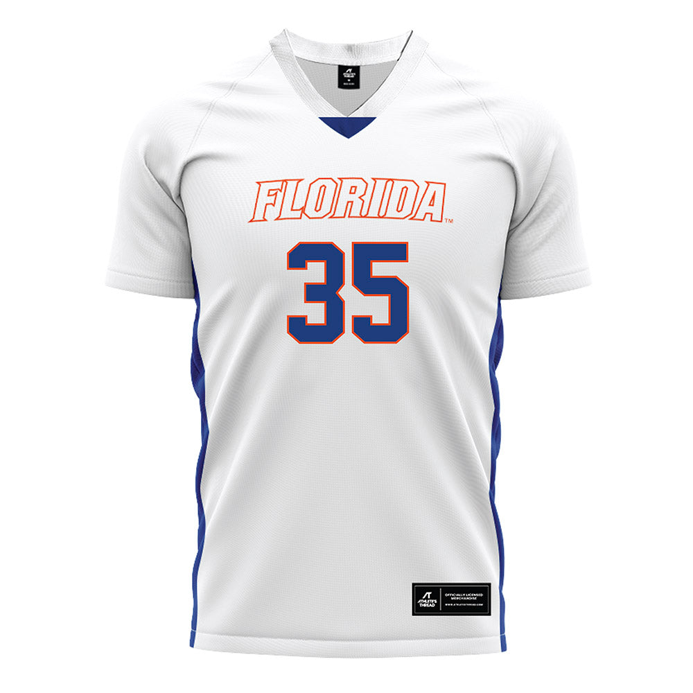 Florida - NCAA Women's Soccer : Lily Holden - White Soccer Jersey-0