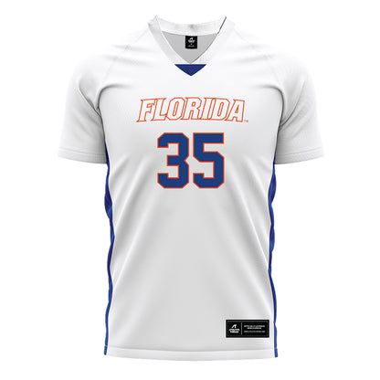 Florida - NCAA Women's Soccer : Lily Holden - White Soccer Jersey-0