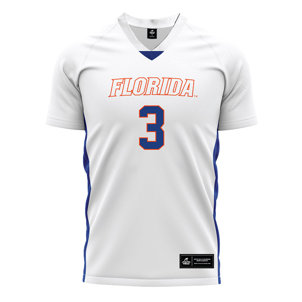 Florida - NCAA Women's Soccer : Tatum O'Coyne - White Soccer Jersey-0