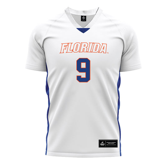 Florida - NCAA Women's Soccer : Addison Hess - White Soccer Jersey-0