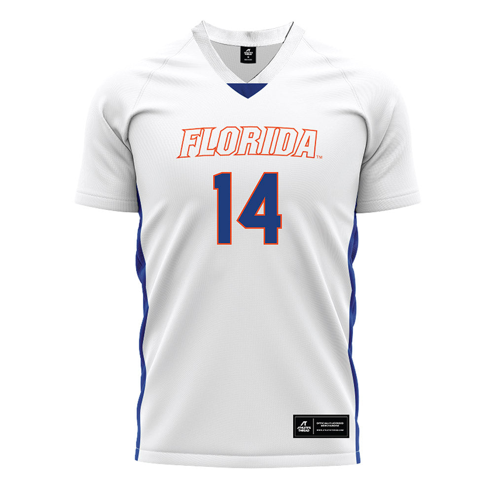 Florida - NCAA Women's Soccer : Njeri Butts - White Soccer Jersey