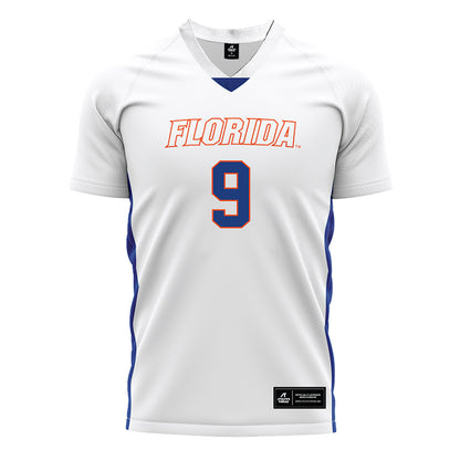Florida - NCAA Women's Soccer : Addy Hess - White Soccer Jersey-0