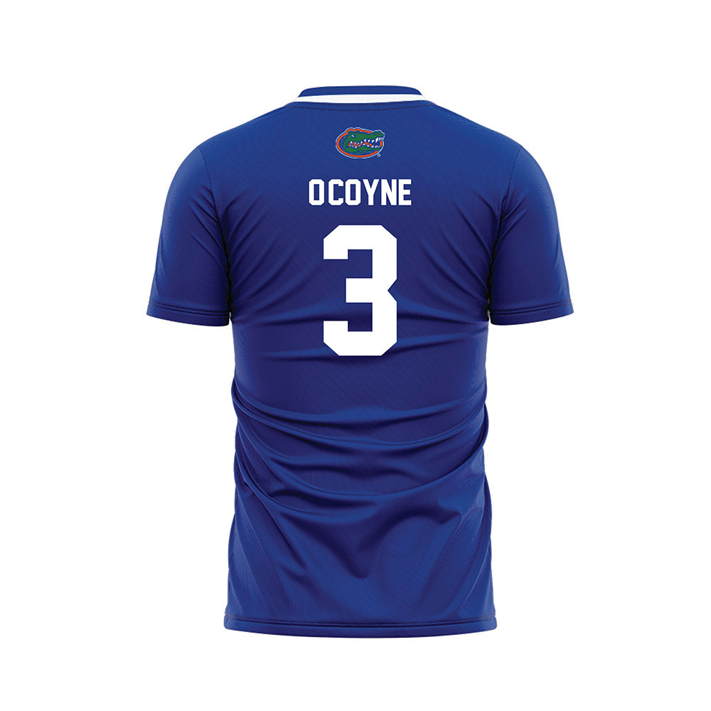 Florida - NCAA Women's Soccer : Tatum O'Coyne - Royal Soccer Jersey-1