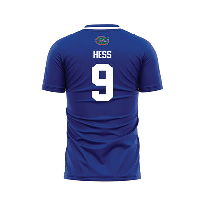 Florida - NCAA Women's Soccer : Addison Hess - Royal Soccer Jersey-1