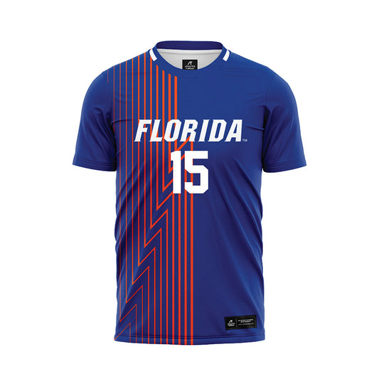 Florida - NCAA Women's Soccer : Lauren Donovan - Royal Soccer Jersey