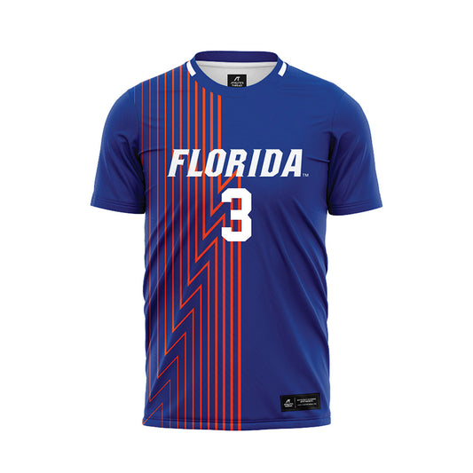 Florida - NCAA Women's Soccer : Kyra Taylor - Royal Soccer Jersey-0