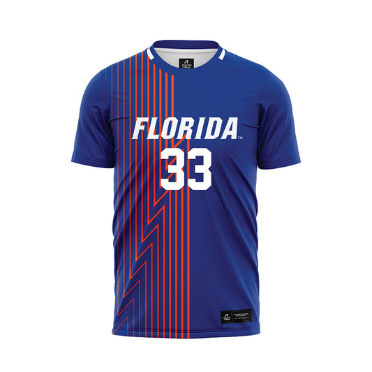 Florida - NCAA Women's Soccer : Skye Barnes - Royal Soccer Jersey