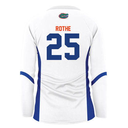 Florida - NCAA Women's Volleyball : Alec Rothe - White Volleyball Jersey