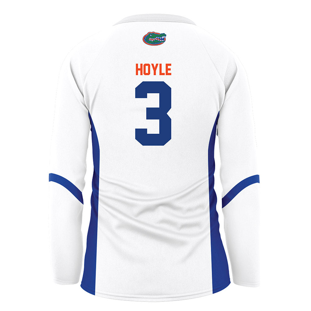 Florida - NCAA Women's Volleyball : Emerson Hoyle - White Volleyball Jersey