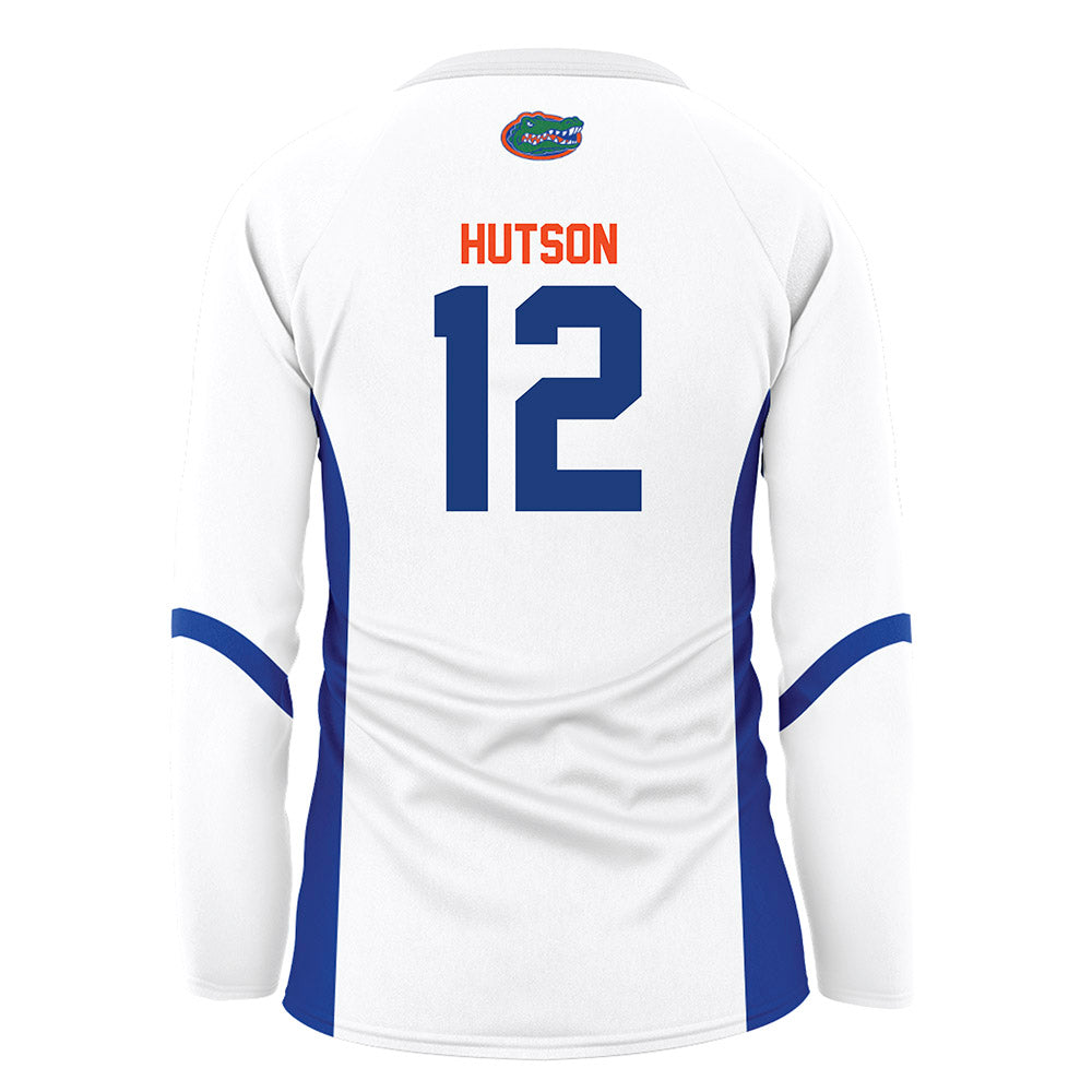 Florida - NCAA Women's Volleyball : Kira Hutson - White Volleyball Jersey