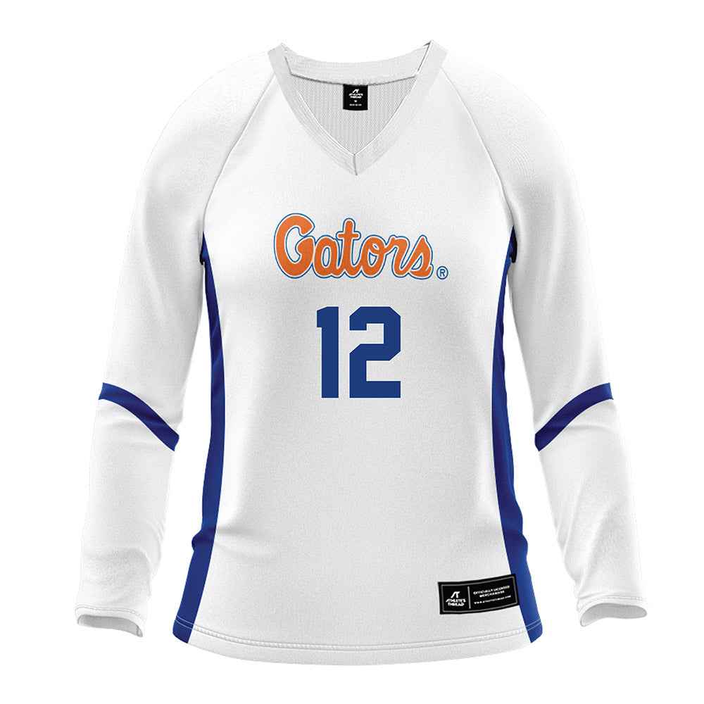 Florida - NCAA Women's Volleyball : Kira Hutson - White Volleyball Jersey