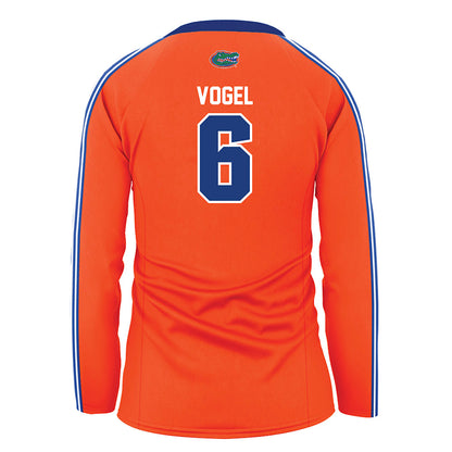 Florida - NCAA Women's Volleyball : Ella Vogel - Orange Volleyball Jersey