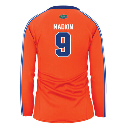 Florida - NCAA Women's Volleyball : Aniya Madkin - Orange Volleyball Jersey-1