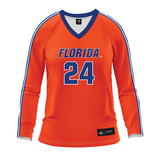 Florida - NCAA Women's Volleyball : Lauren Harden - Orange Volleyball Jersey