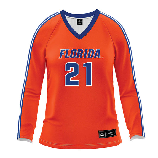 Florida - NCAA Women's Volleyball : Bella Lee - Orange Volleyball Jersey