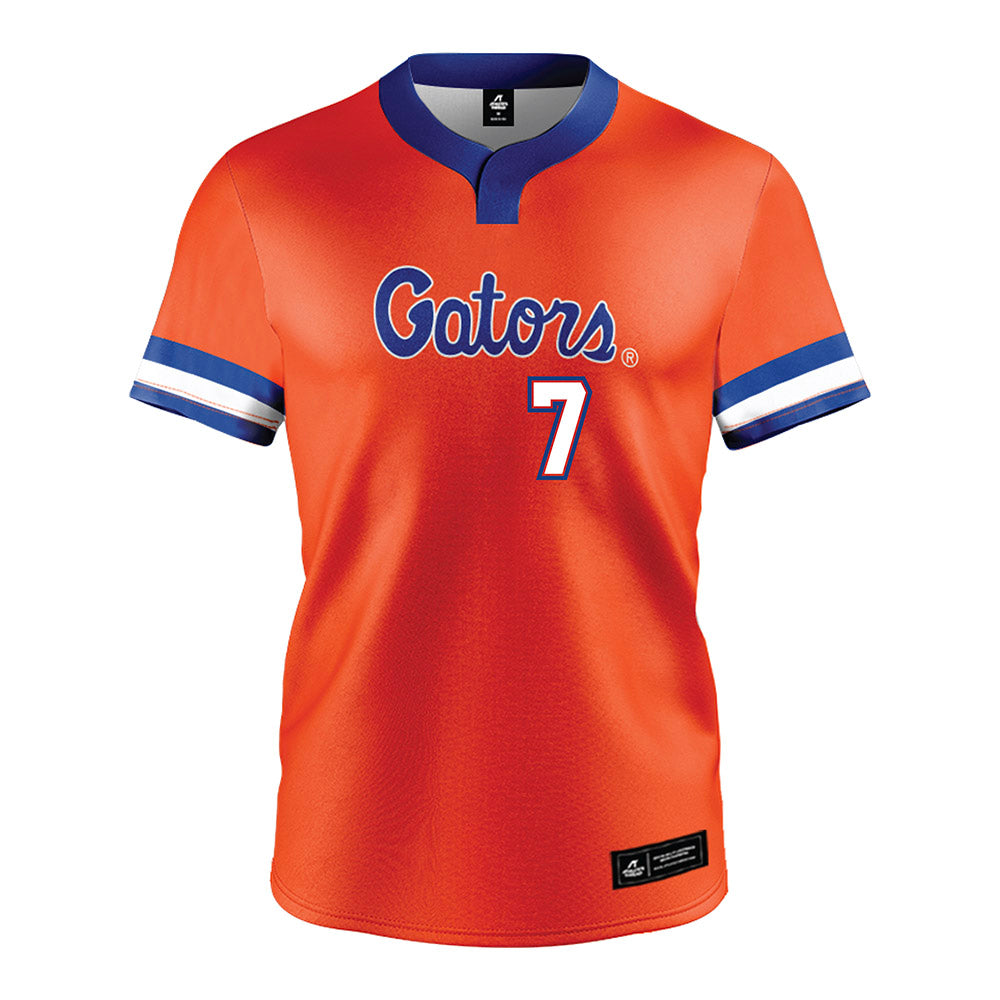 Florida - NCAA Softball : Robin Walker - Orange Jersey-0
