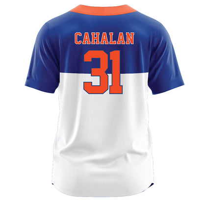 Florida - NCAA Softball : Kenleigh Cahalan - White Jersey