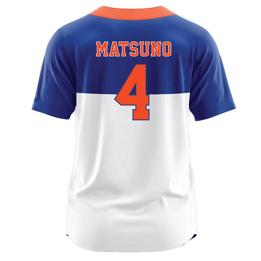 Florida - NCAA Softball : Kalie Matsuno - White Jersey-1