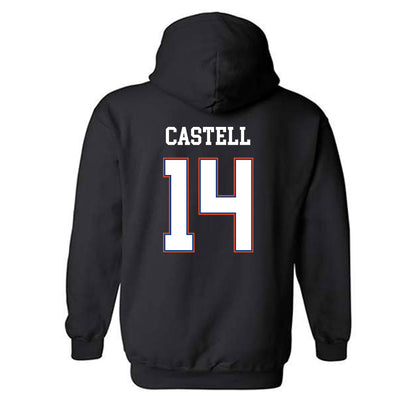 Florida - NCAA Football : Jordan Castell - Replica Shersey Hooded Sweatshirt-1