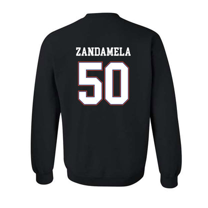 Florida - NCAA Football : Jason Zandamela - Replica Shersey Crewneck Sweatshirt-1