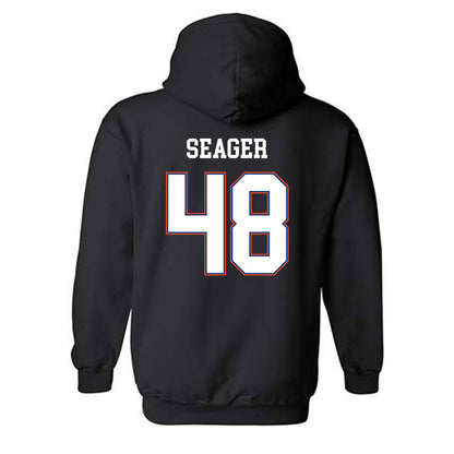 Florida - NCAA Football : Erich Seager - Replica Shersey Hooded Sweatshirt-1