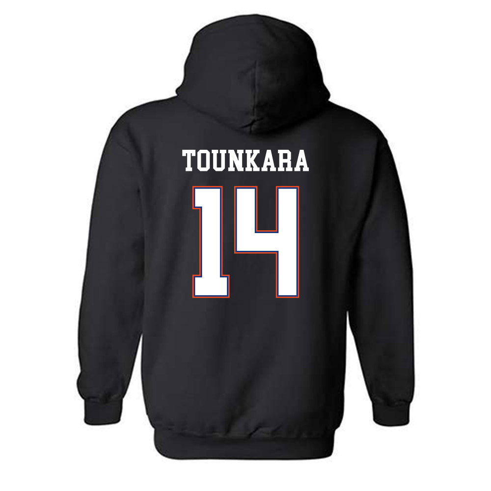 Florida - NCAA Football : Muizz Tounkara - Replica Shersey Hooded Sweatshirt-1