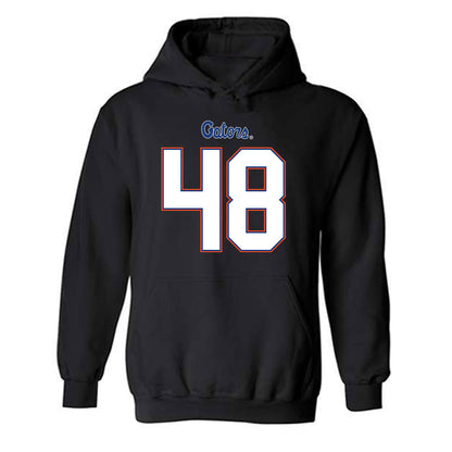 Florida - NCAA Football : Erich Seager - Replica Shersey Hooded Sweatshirt-0