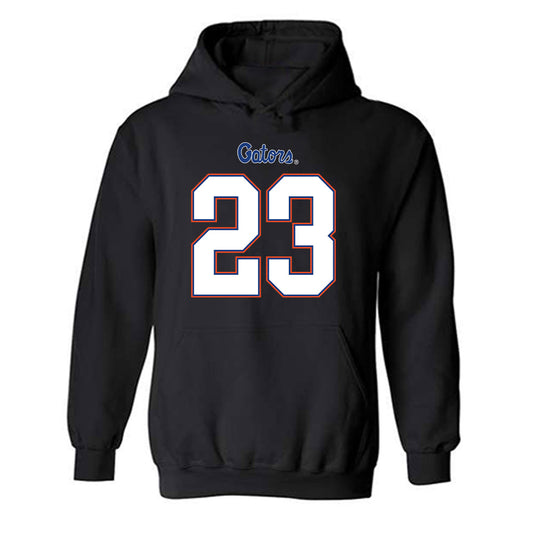 Florida - NCAA Football : Josiah Davis - Replica Shersey Hooded Sweatshirt-0