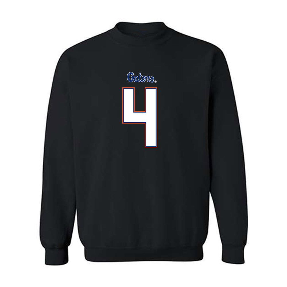 Florida - NCAA Football : TJ Abrams - Crewneck Sweatshirt Replica Shersey