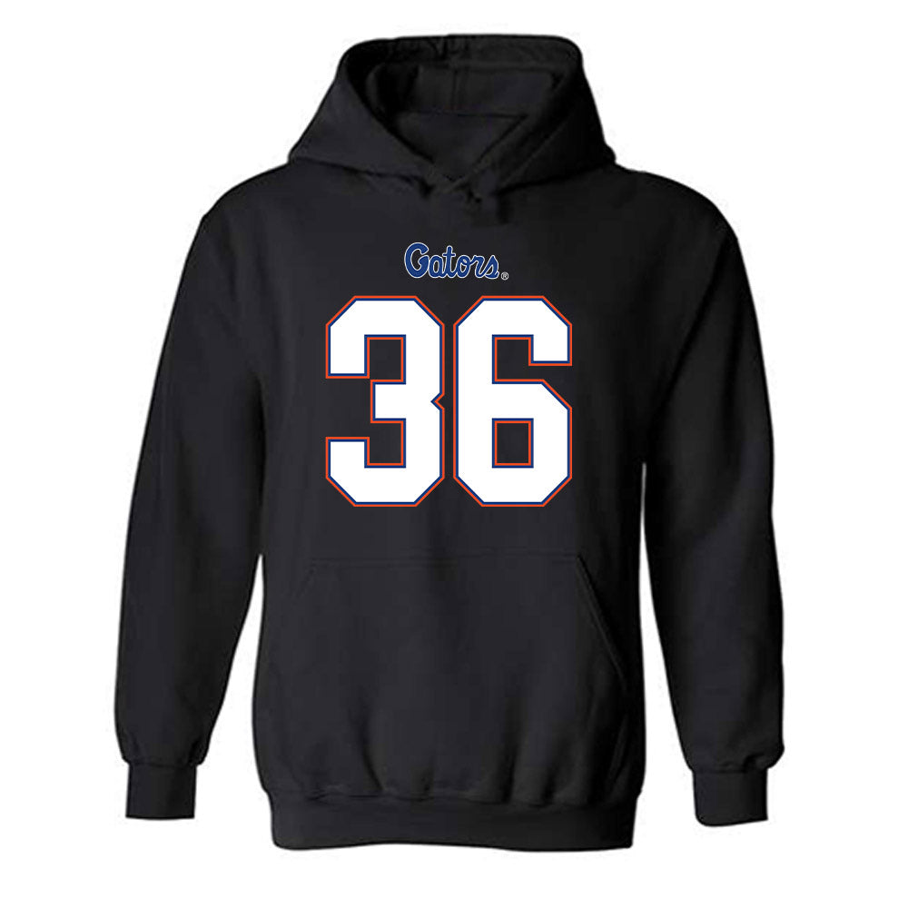 Florida - NCAA Football : Vincent Brown Jr - Replica Shersey Hooded Sweatshirt-0