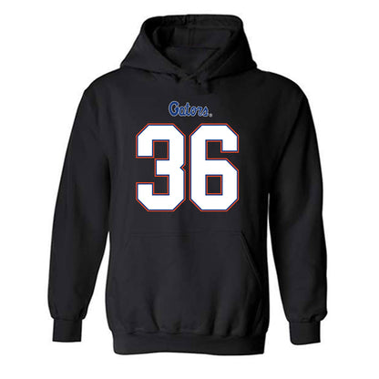 Florida - NCAA Football : Vincent Brown Jr - Replica Shersey Hooded Sweatshirt-0