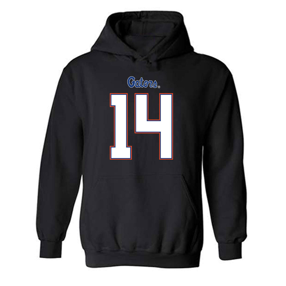 Florida - NCAA Football : Jordan Castell - Replica Shersey Hooded Sweatshirt-0