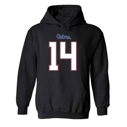 Florida - NCAA Football : Jordan Castell - Replica Shersey Hooded Sweatshirt-0