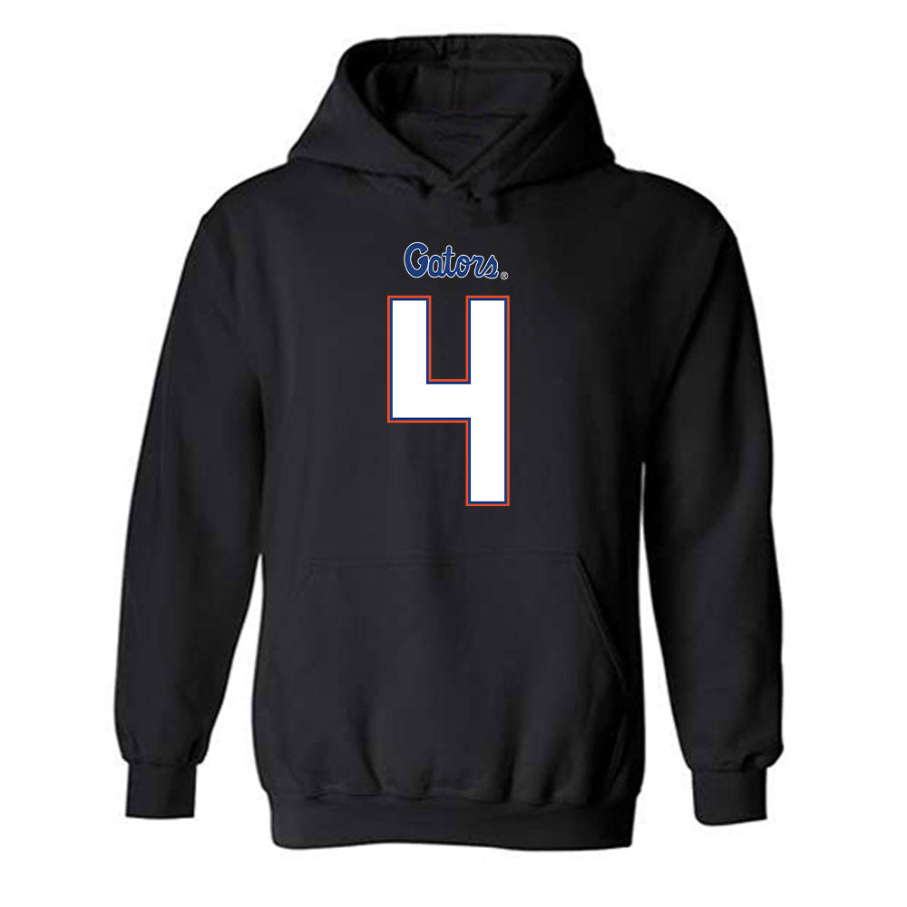 Florida - NCAA Football : TJ Abrams - Hooded Sweatshirt Replica Shersey