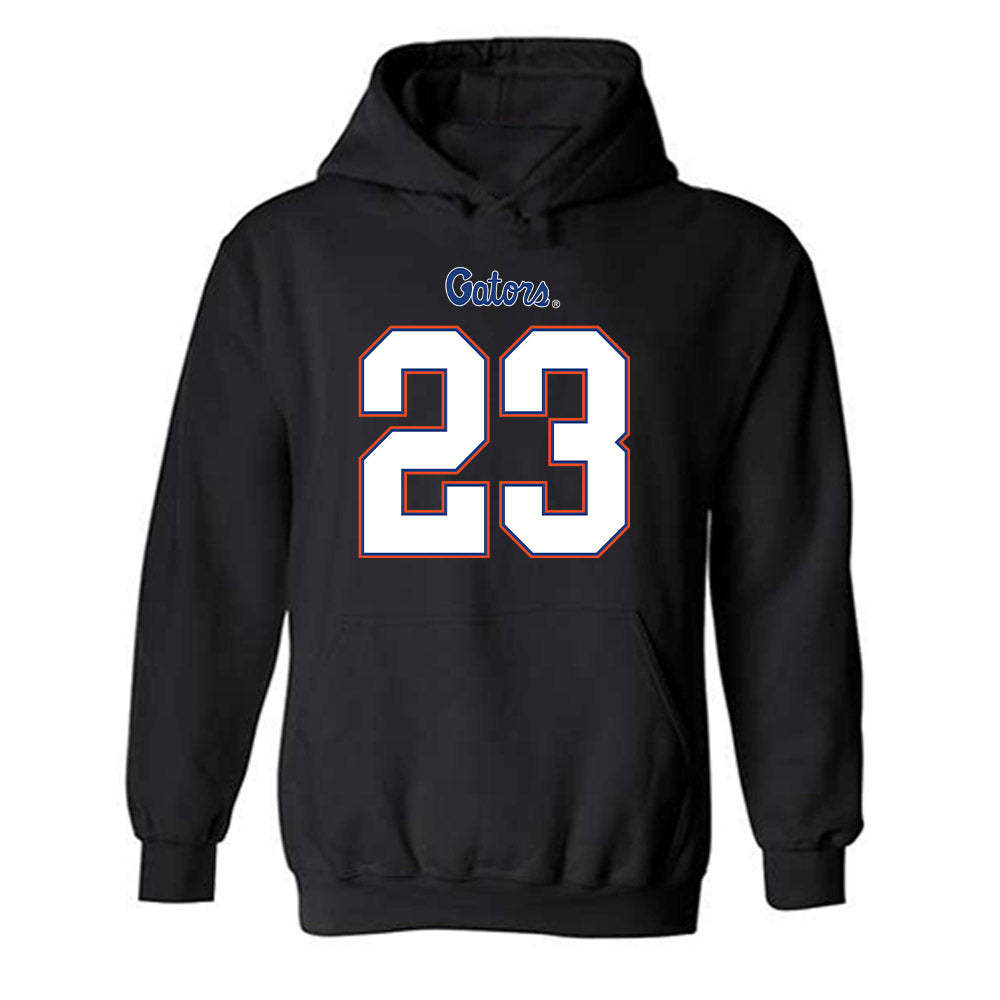 Florida - NCAA Football : Chad Gasper Jr - Replica Shersey Hooded Sweatshirt-0